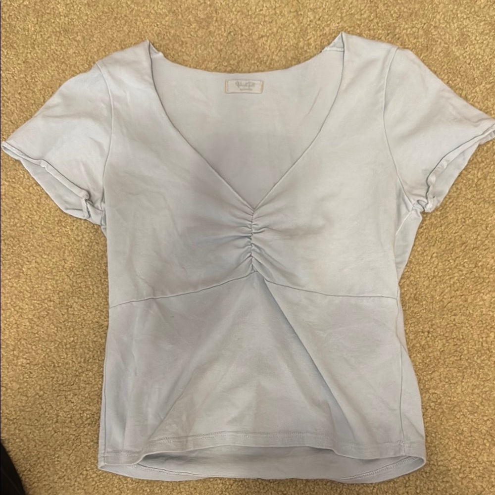 Brandy Melville Light Blue Top